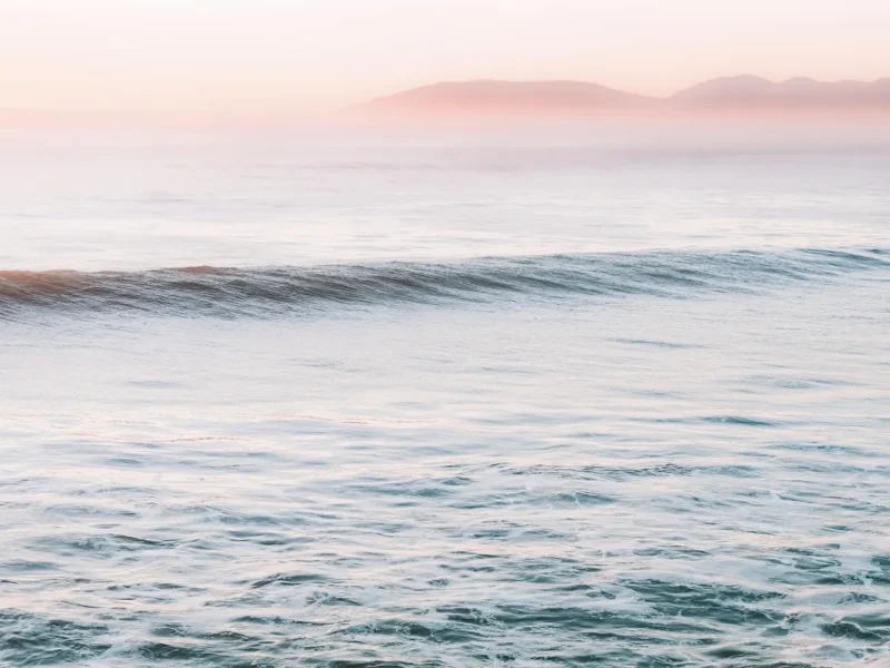 Spokojna fala morza o świcie — metafora regulacji emocji